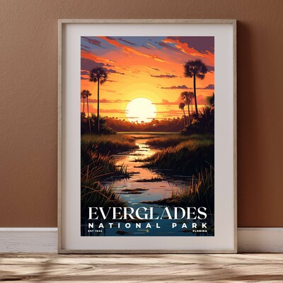 Everglades National Park Poster, Travel Art, Office Poster, Home Decor | S7 - image4